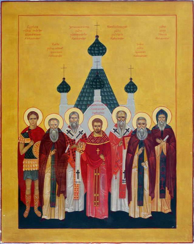 Pühade Aleksandrite ikoon
