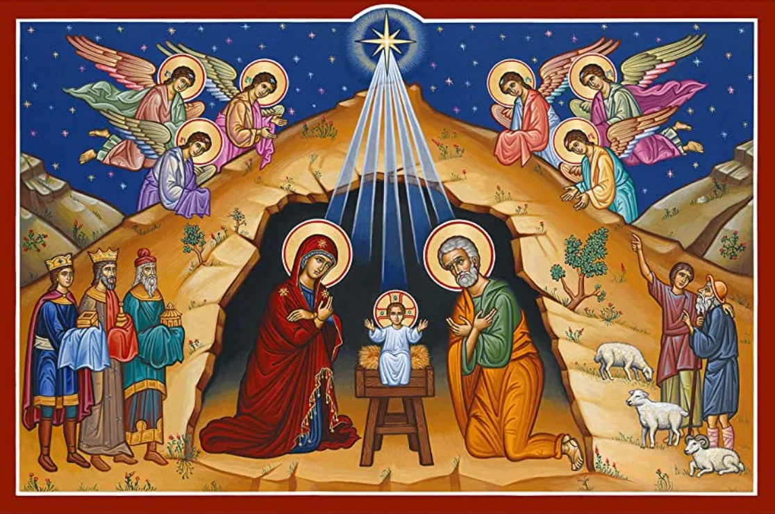 Kristuse sündimine. Kaasaegne ikoon