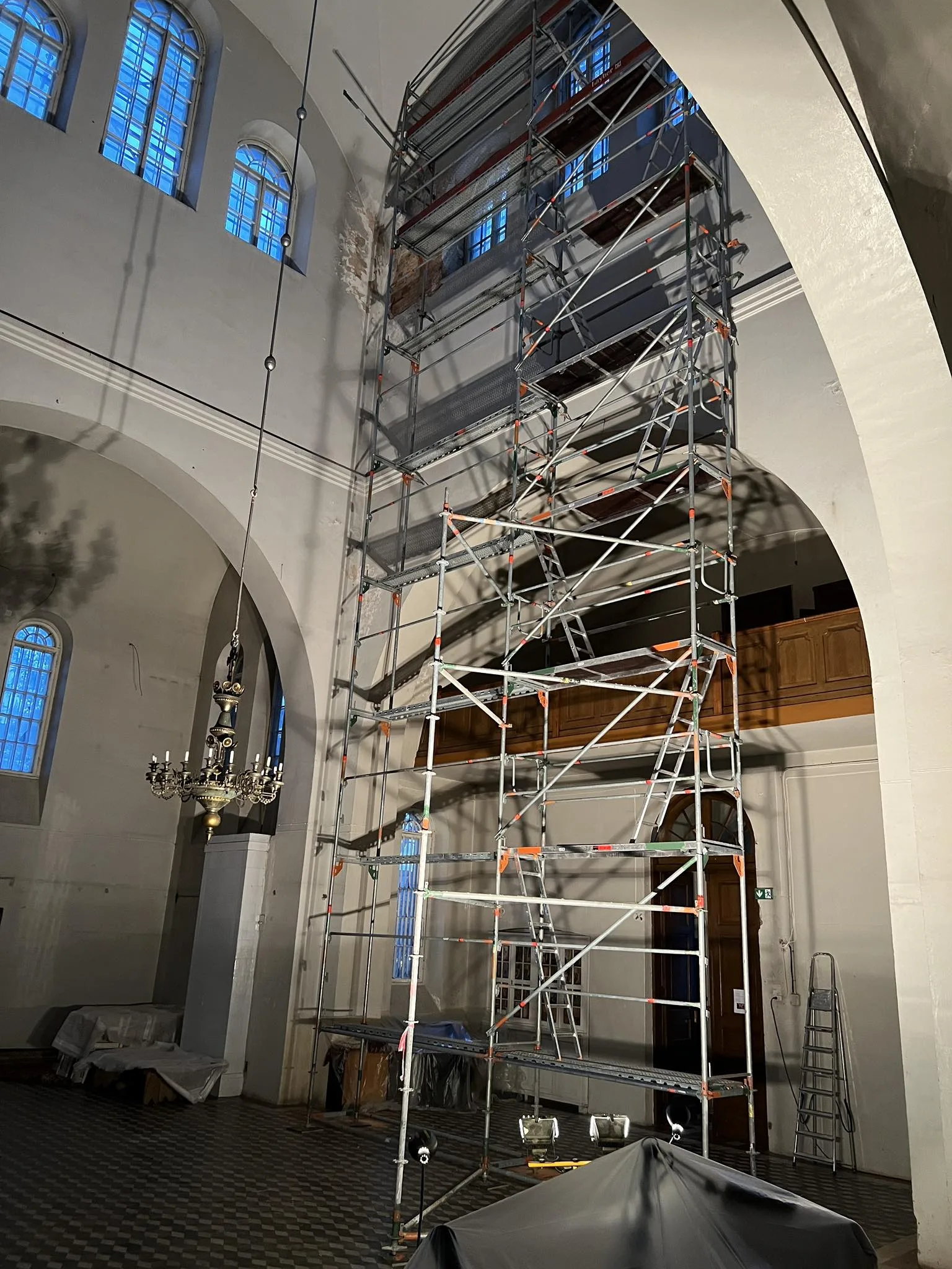 Remont on kolinud kirikusaali