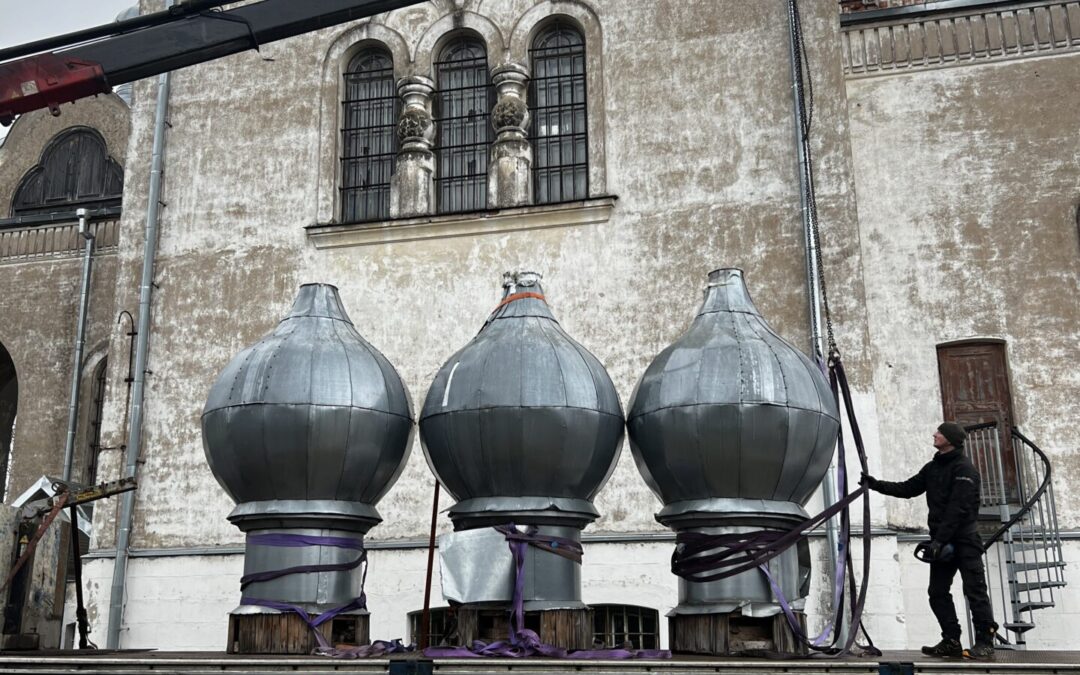 Jätkame kiriku avariilise katuse remondiga ka sel aastal