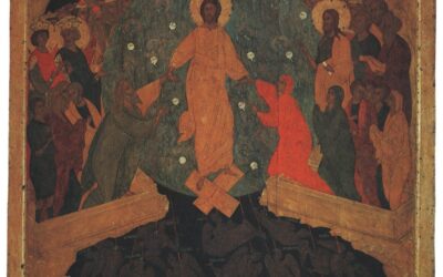 Kristuse ülestõusmine. 15. sajandi lõpp, Ferapotovo klooster