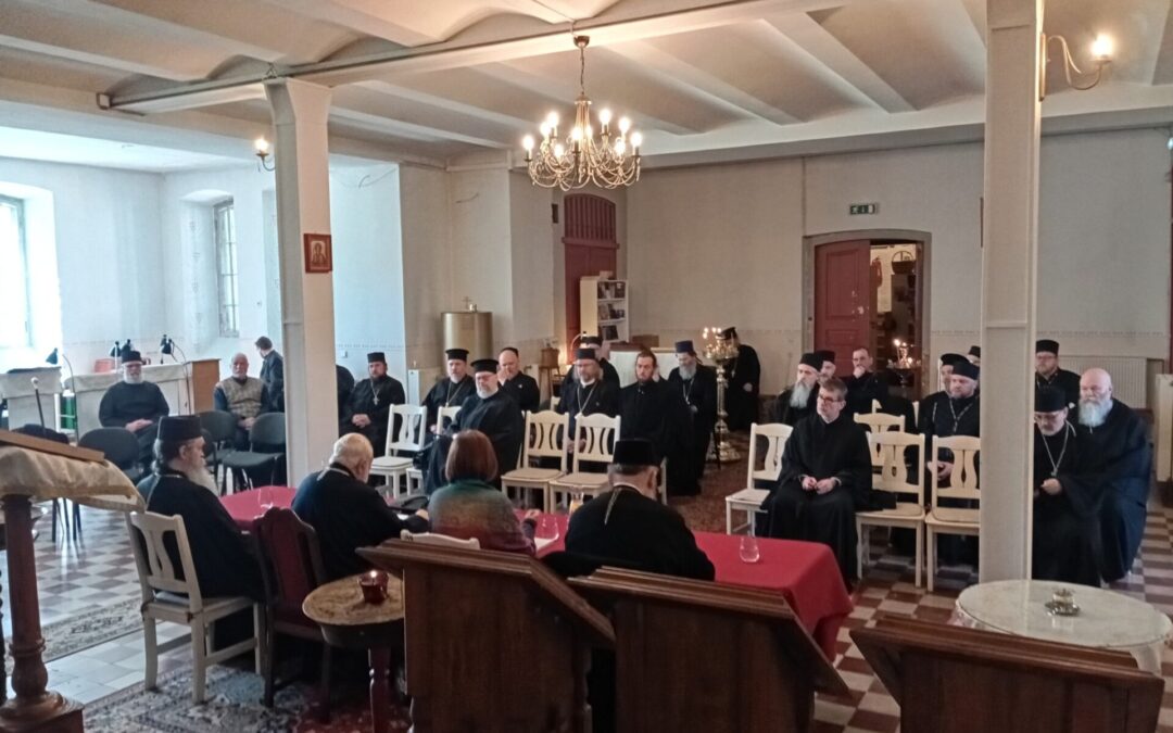 EAÕK vaimulike koosolek Tartu Pühade Aleksandrite kirikus