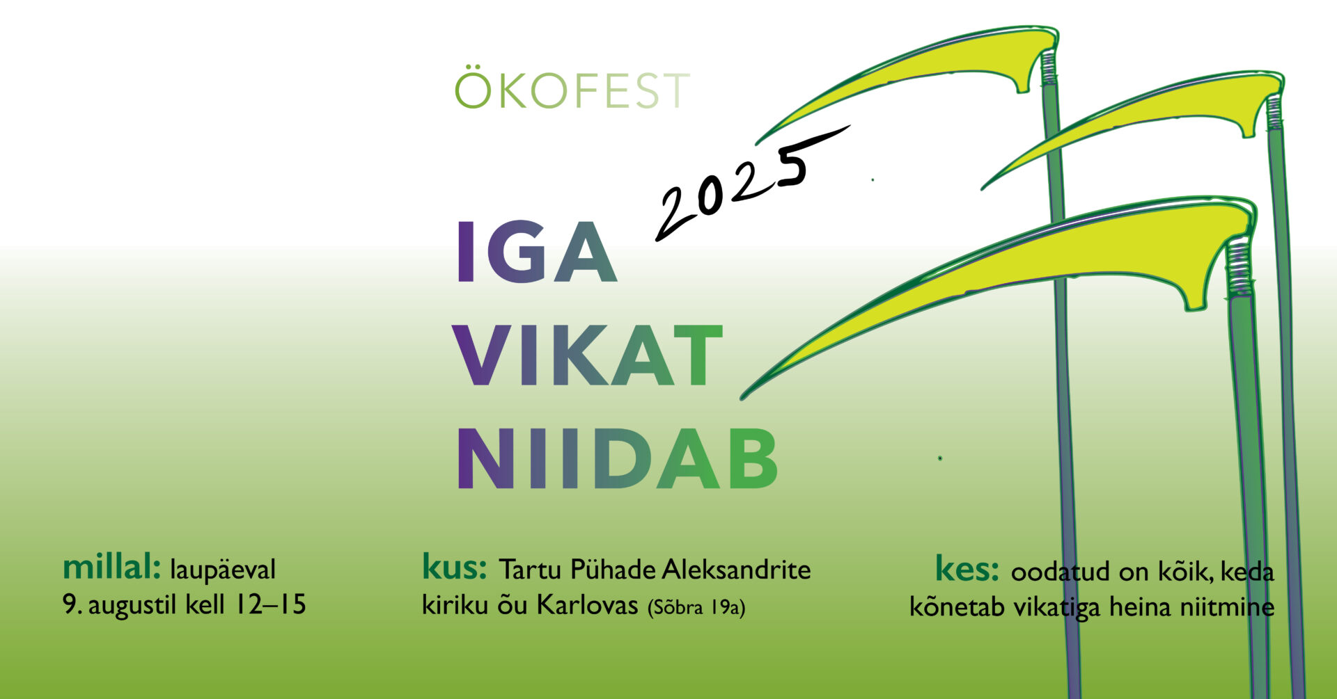 Ökofest “Iga vikat niidab 2025”